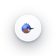Beak collapsed to a floating bubble